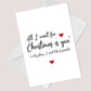 Hilarious Christmas Card For Boyfriend Husband Funny Joke Card