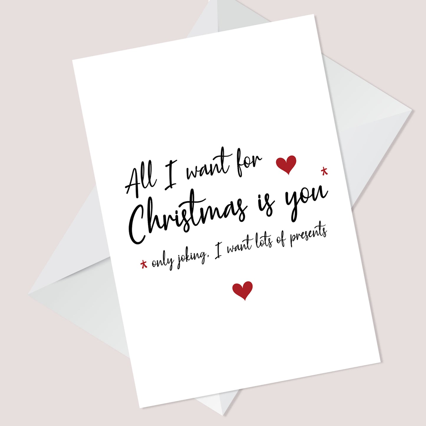 Hilarious Christmas Card For Boyfriend Husband Funny Joke Card