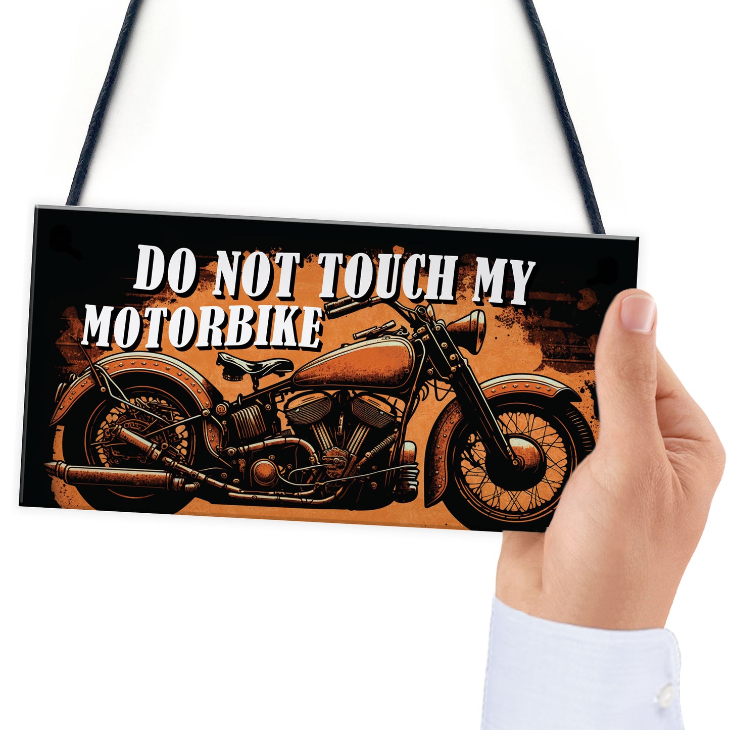 Funny Motorbike Sign Novelty Garage Man Cave Decor Signs Gifts