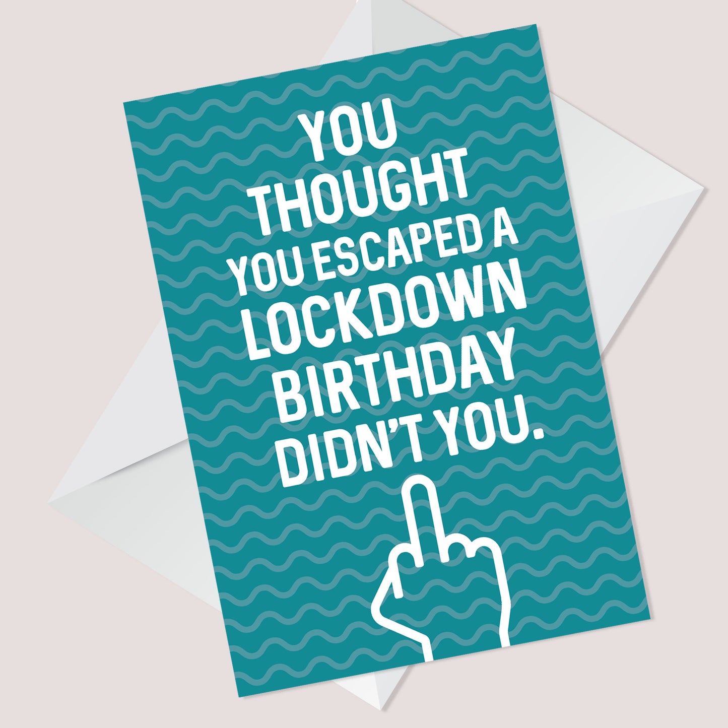 Funny Rude Birthday Card For Him Her Lockdown Design Mum Dad