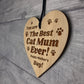 Best Cat Mum Gift For Mothers Day Engraved Heart Mum Gifts