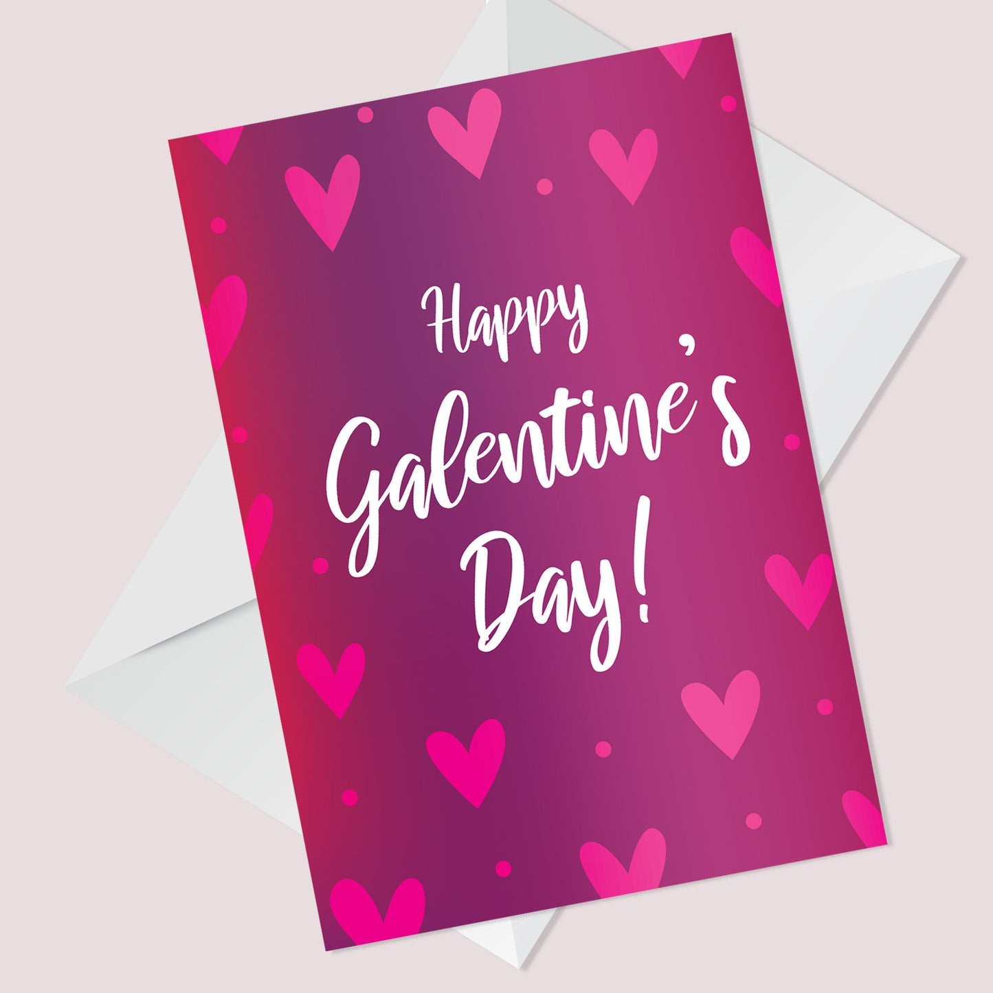 Galentines Day Card For Best Friend Cute Valentines Card For Her