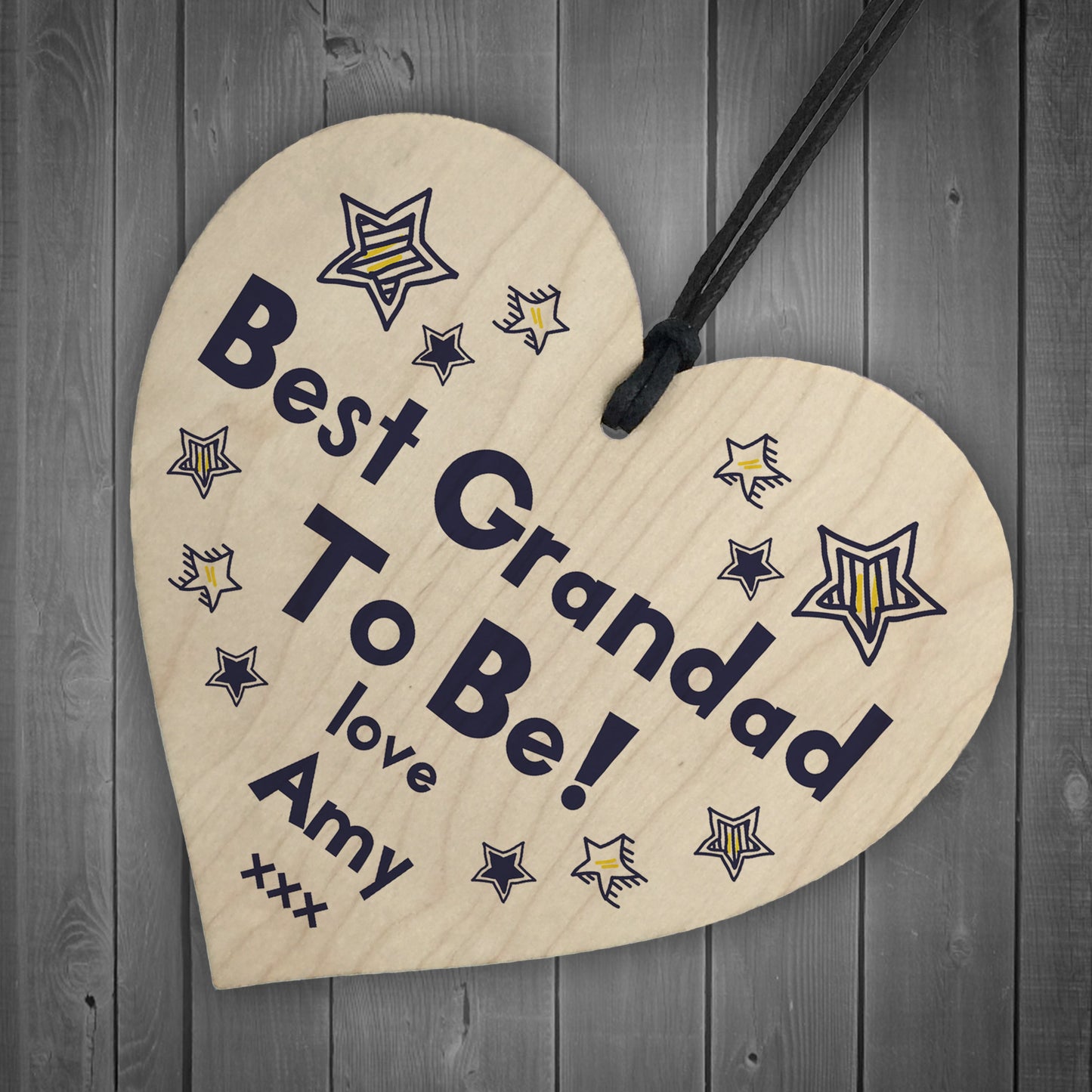 Best Grandad To Be Gift Personalised New Baby Gift Birthday Xmas
