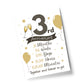 3rd Wedding Anniversary Gift Print Mr & Mrs Anniversary Gifts