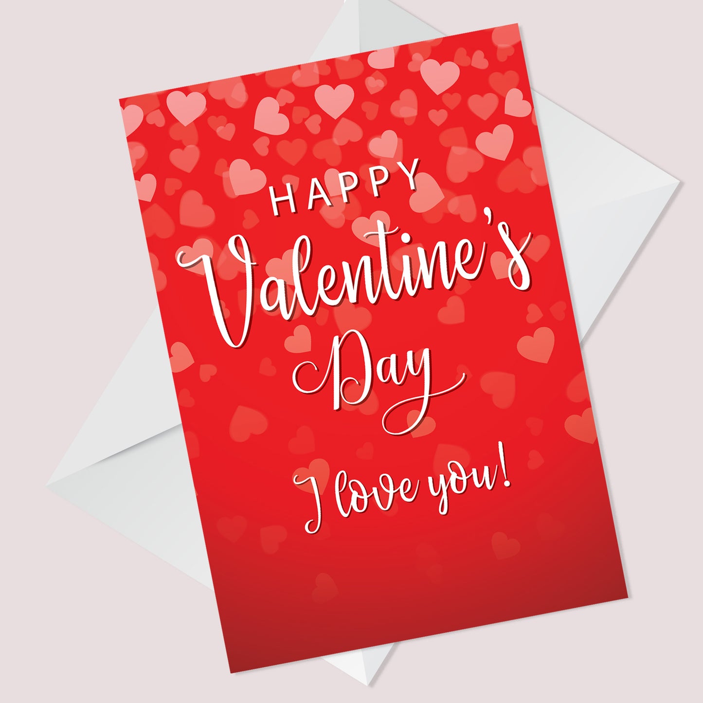 Valentine's Day Card Cute Valentines Card For Him Her Boyfriend
