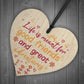 Best Friend Friendship Sign Plaque Wood Heart Thank You Gift