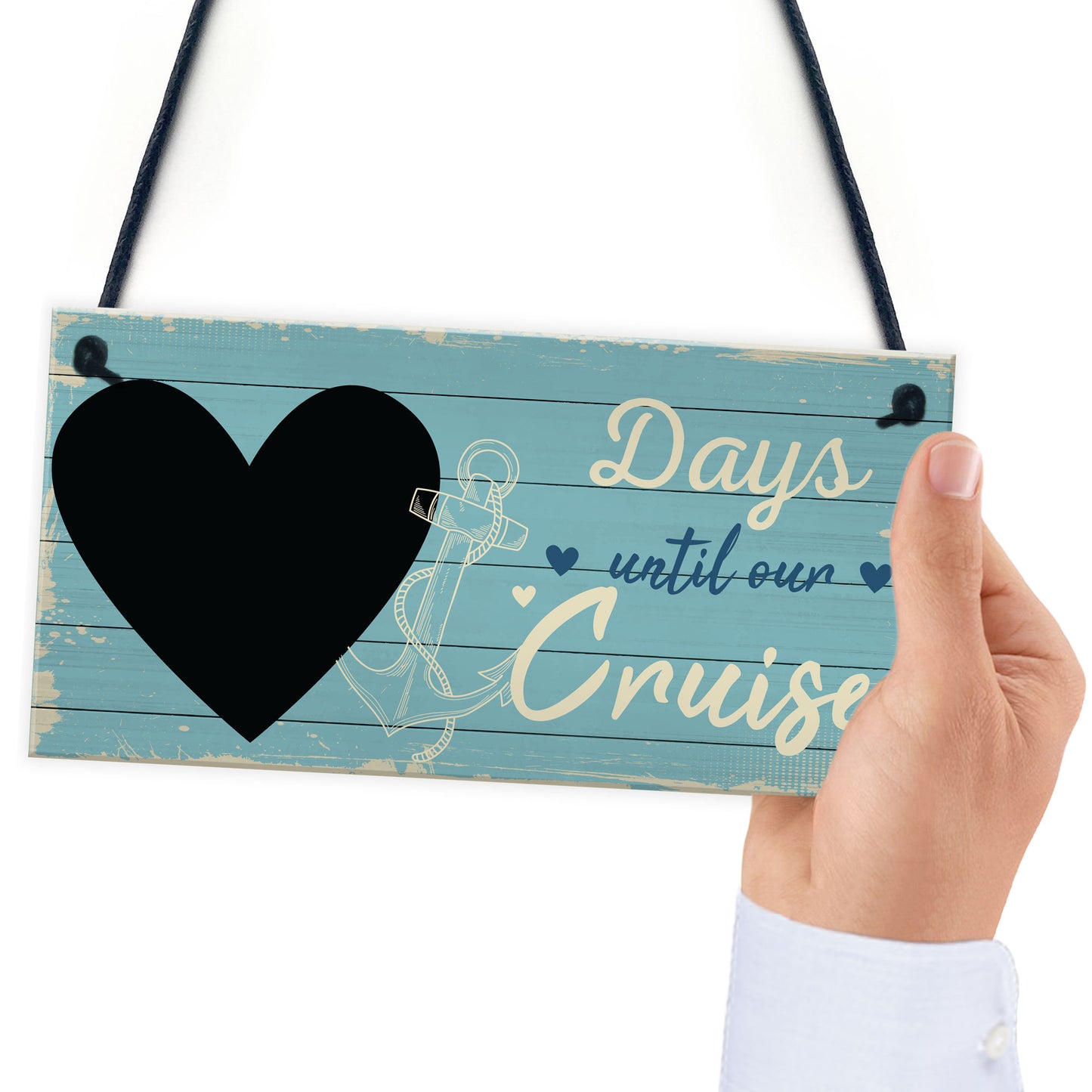 Holiday Countdown CHALKBOARD Sign Days Until Our Cruise Gift