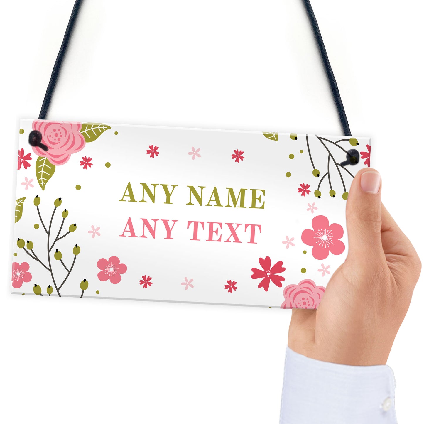 Personalised Any Text Garden Shed Summerhouse Sign Home Decor