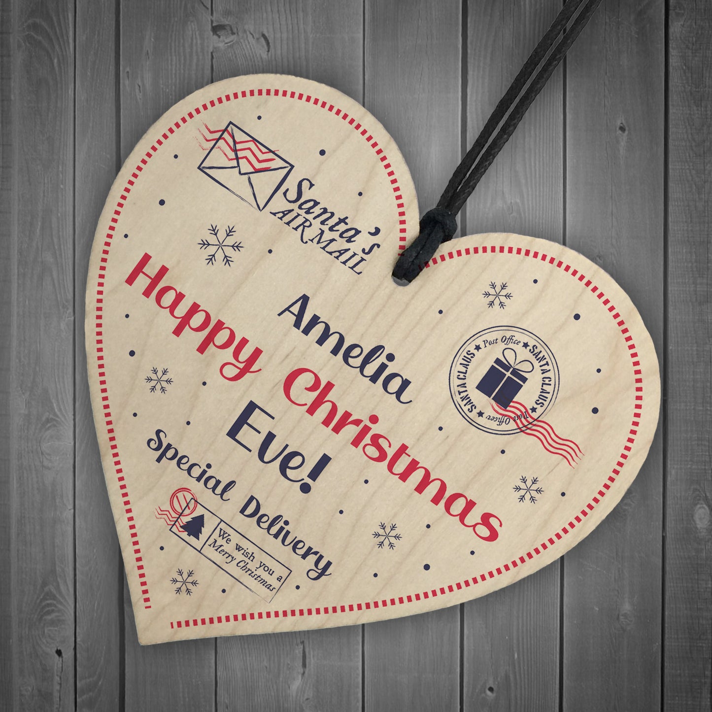 Christmas Eve Tag PERSONALISED Christmas Eve Box Accessories