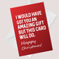 Funny Christmas Card For Mum Dad Sister Brother Uncle Joke Card