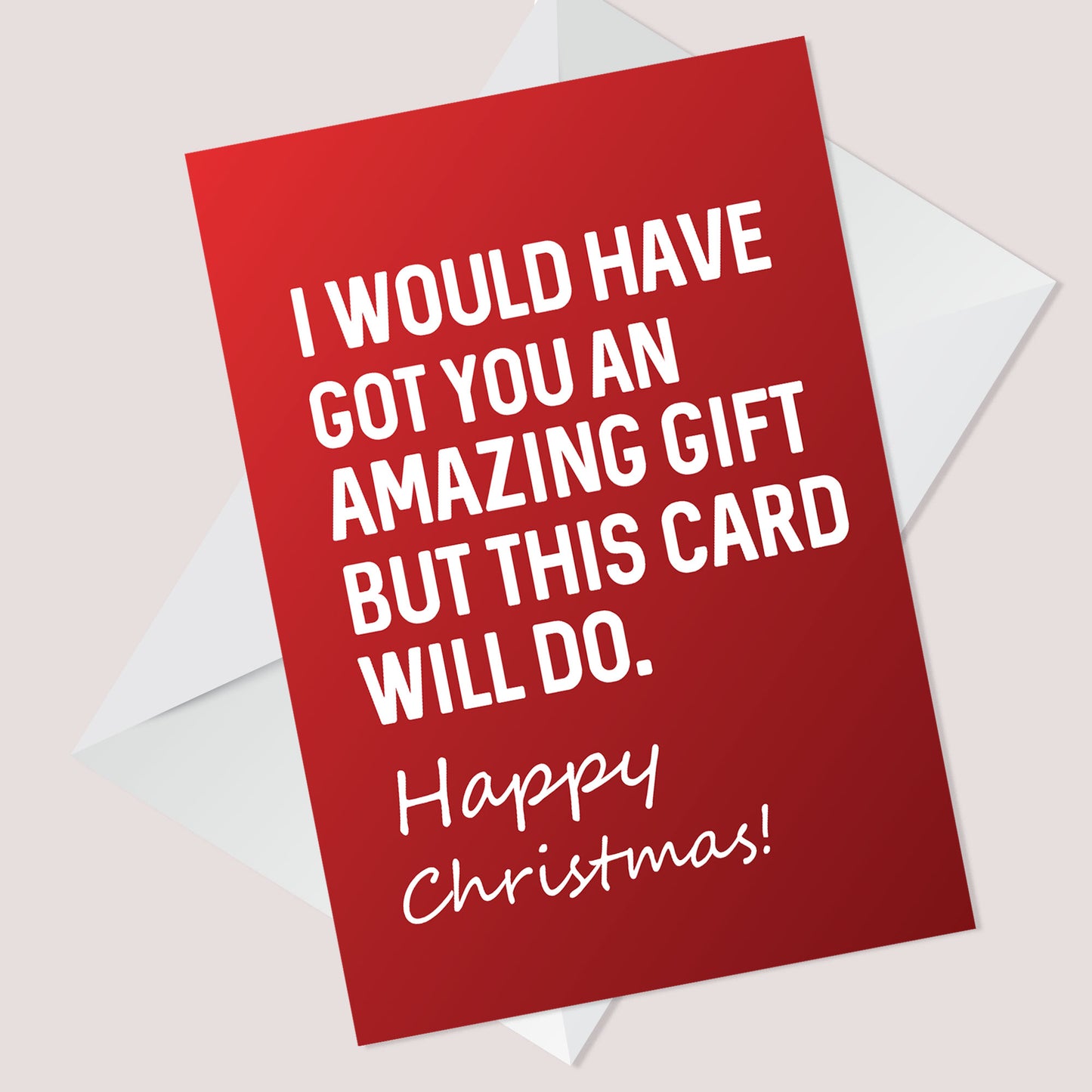 Funny Christmas Card For Mum Dad Sister Brother Uncle Joke Card