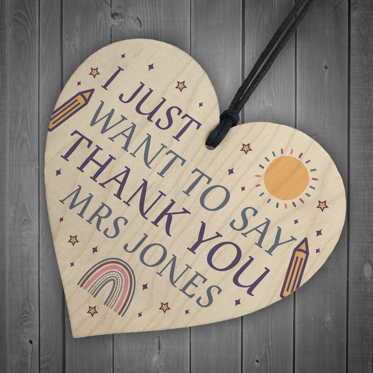 Personalised Thank You Gifts For Teacher Assistant Tutor Mentor