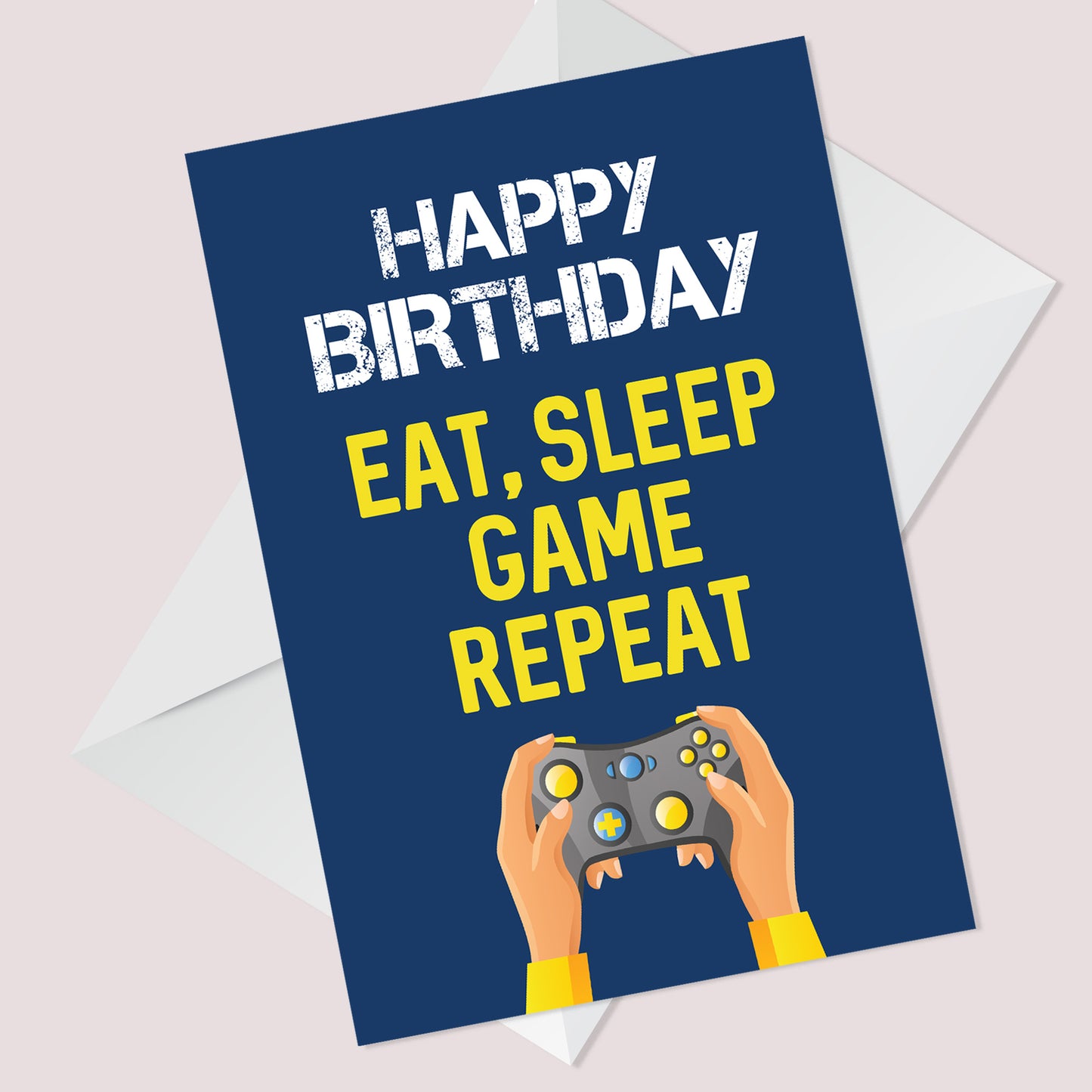 Gamer Birthday Card For Son Brother Grandson Novelty Birthday