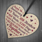 Anniversary Wooden Heart To Celebrate 9th Wedding Anniversary