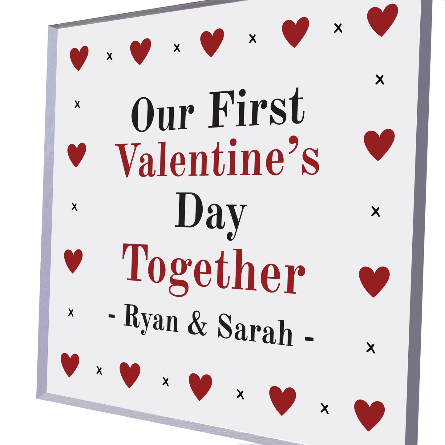 Personalised 1st First Valentines Day Together Gift For Her Him