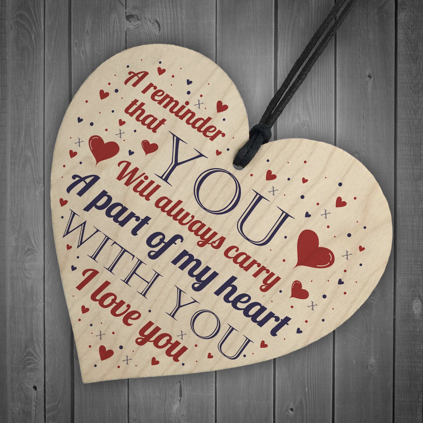 LOVE YOU Sign Special Valentines Gift For Him Her Husband