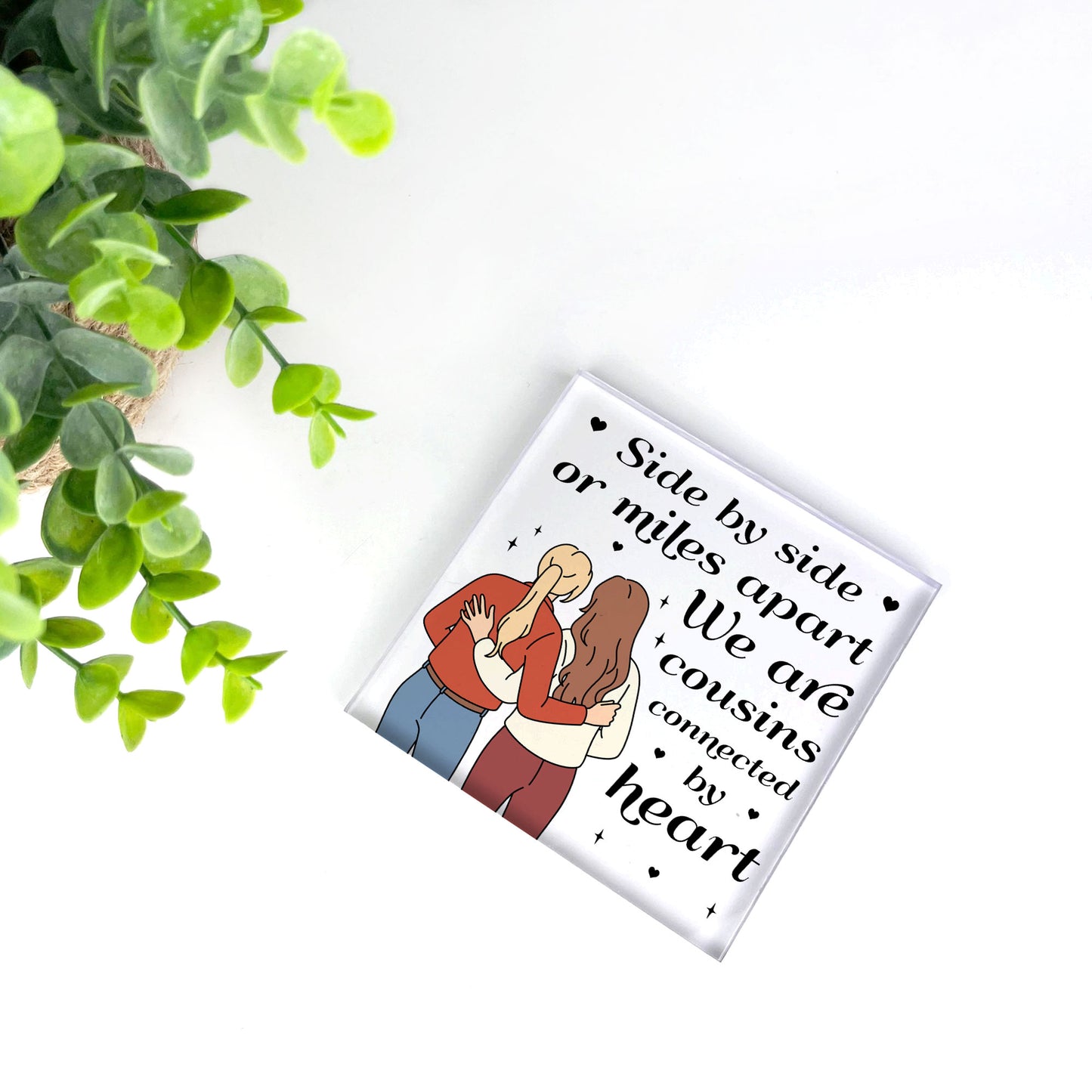 Cousin Gifts For Birthday Christmas Cousin Plaque Gift For Him