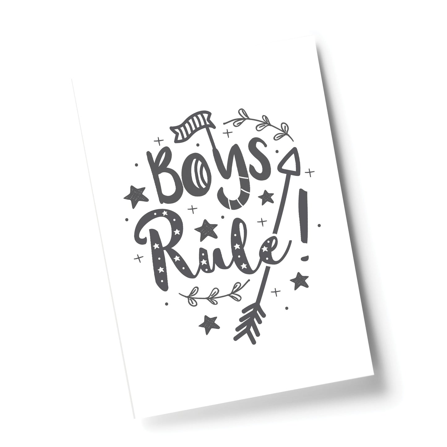 Cute Boys Bedroom Print Boy Bedroom Wall Art Decor Baby Gift