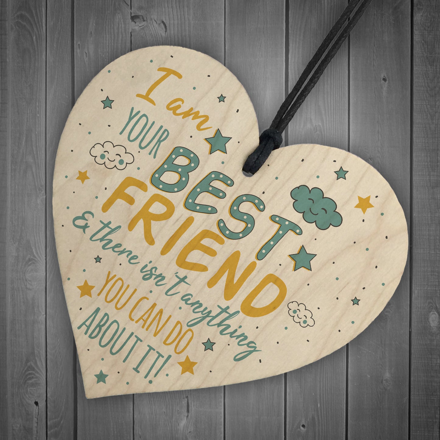 Best FRIEND Christmas Gift For Girls Heart Funny Friendship Gift