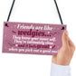 Novelty Funny Best Friend Birthday Christmas Gift Plaque Gifts