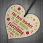 THANK YOU Gift For Teacher Wood Heart Nursery Teacher Gift