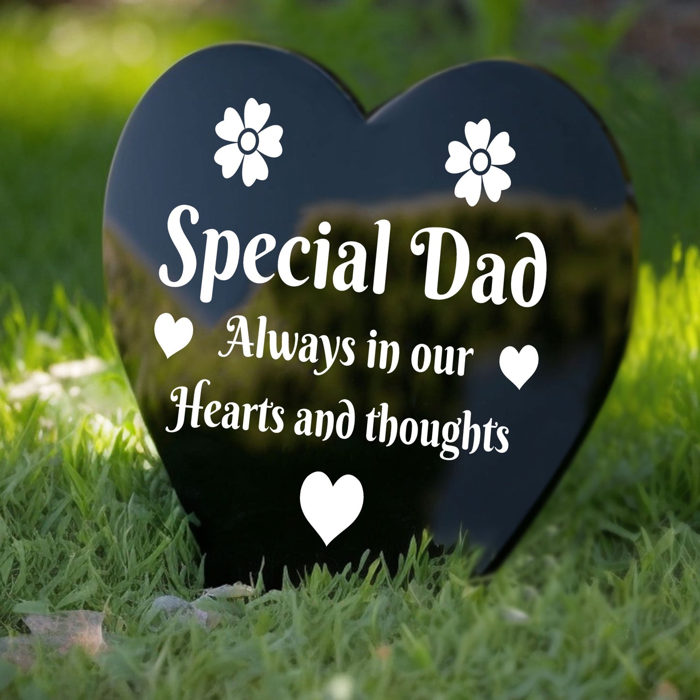 Graveside Memorial Stake For Dad Memorial Decorations For Dad