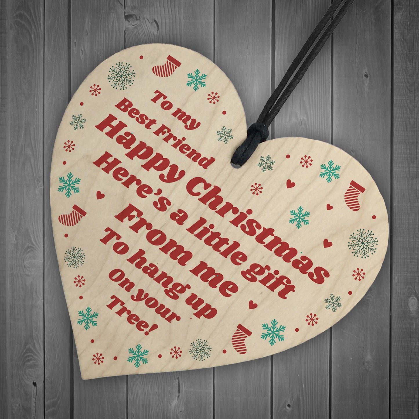 Best Friend Christmas Tree Decoration Gift For Friend Novelty