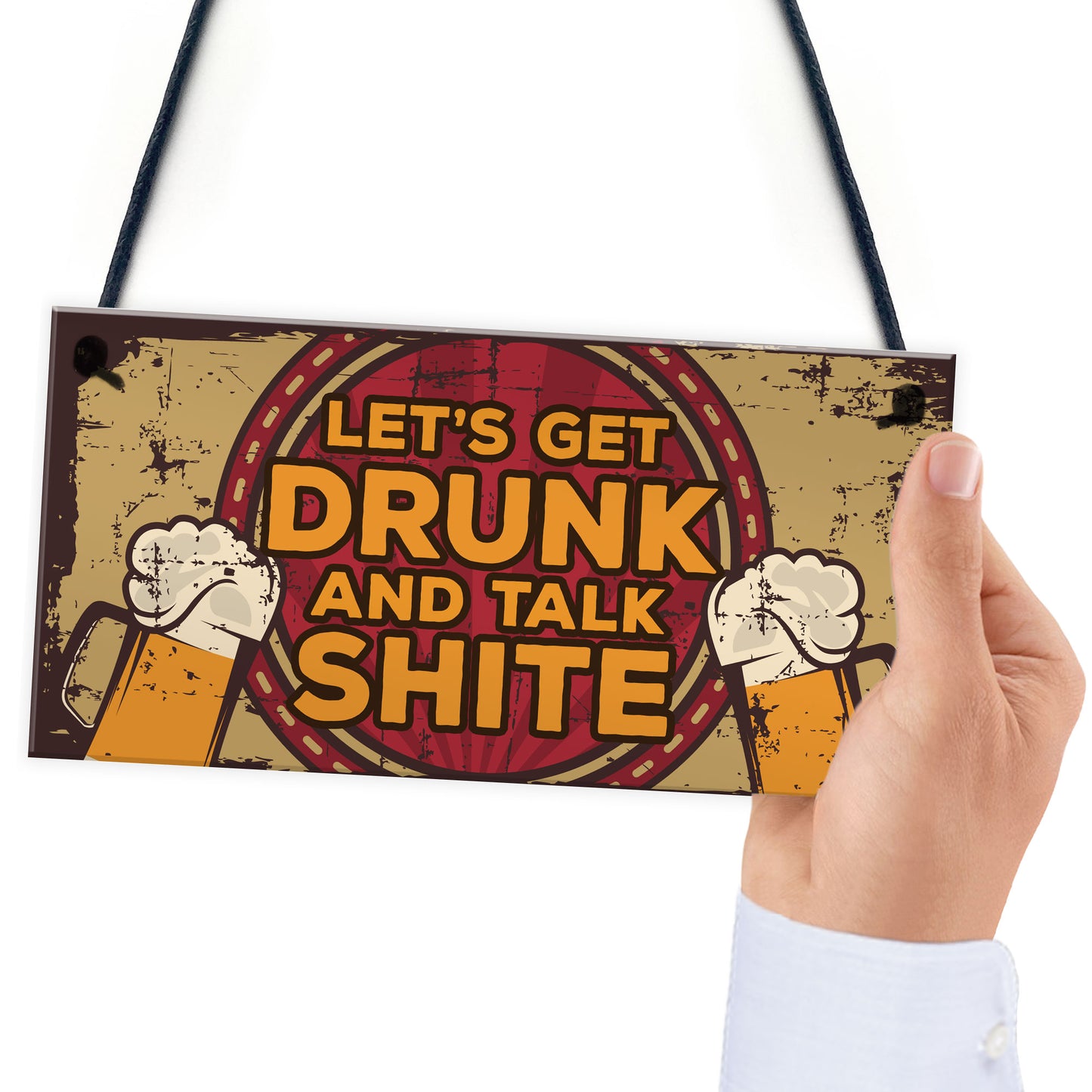 Funny Alcohol Gifts Novelty Man Cave Sign Home Bar Pub Plaques