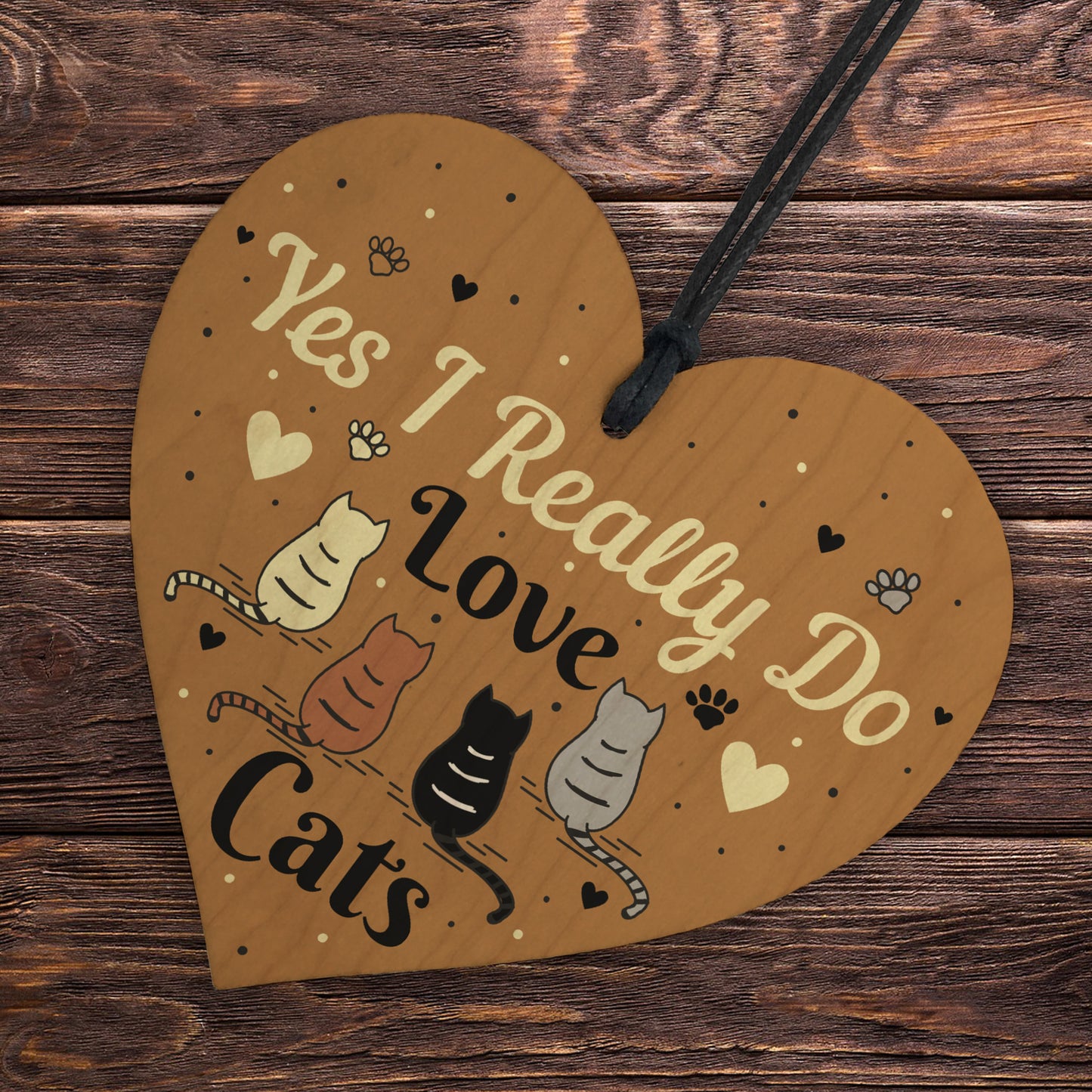 Cat Signs And Plaques For Home Wood Heart Cat Sign For Home