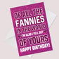Birthday Card For Mum Funny 30th 40th 50th 60th Birthday Card