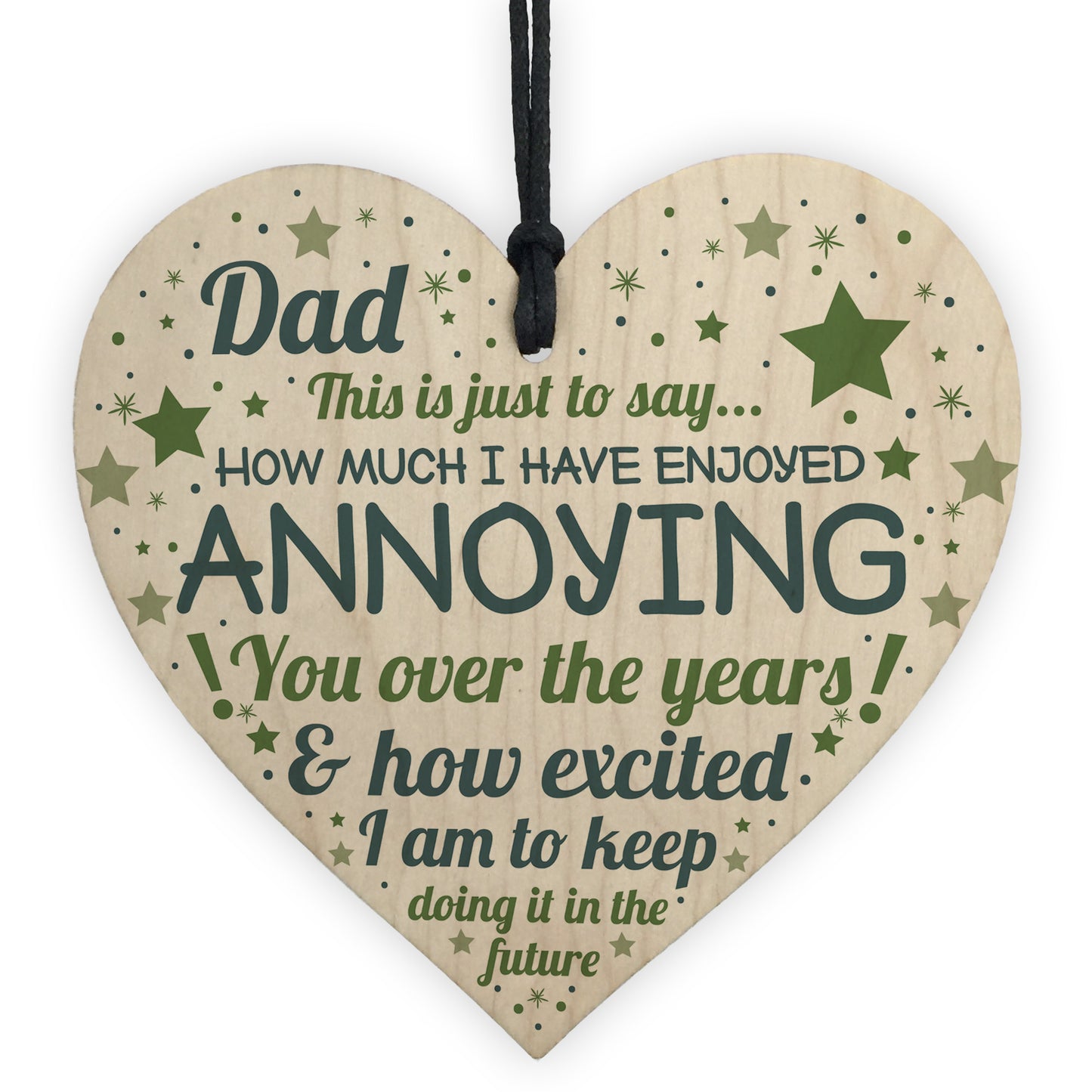 Funny Birthday Card For Dad Card Heart Dad Gifts From Daughter