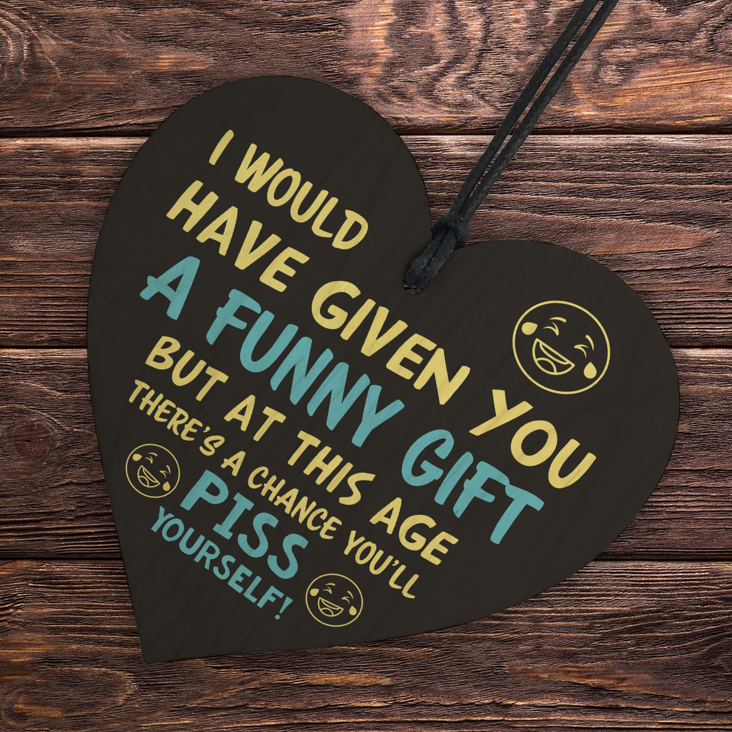 Funny Birthday Gift For Him Her Heart Sign Funny Gift For Friend