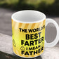 Funny Fathers Day Mug Gift For Dad Daddy From Daughter Son
