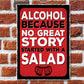 Novelty Home Bar Sign Funny Sign For Garden Bar Shed Man Cave