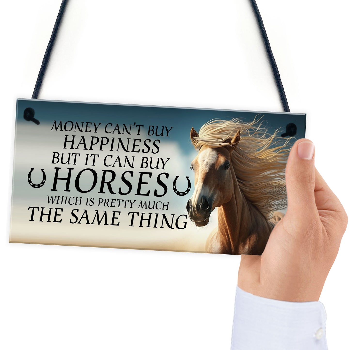 Horse Sign Daughter Friend Gift For Girls Hanging Stable Sign