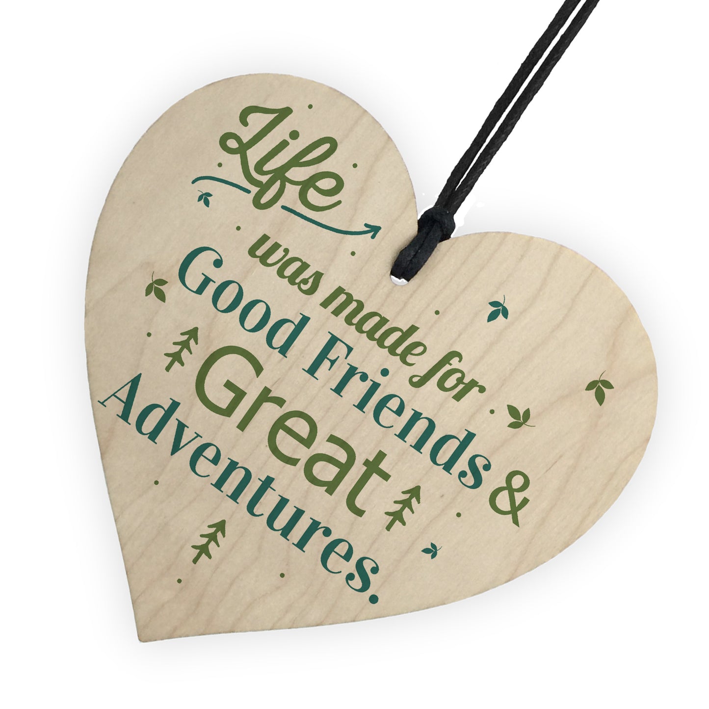 Friendship Sign Best Friend Plaque Gift Inspirational Wooden