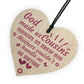 God Made Us Cousins Wooden Heart Family Sister Plaques Thank You