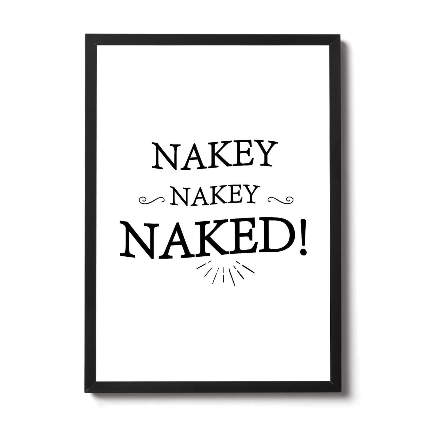 Bathroom Quote Print Funny Framed Print Bathroom Decor New Home