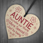 Auntie Birthday Mothers Day Gift From Niece And Nephew Heart