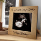 Birthday Gift For New Daddy Wooden Photo Frame Bump Gifts