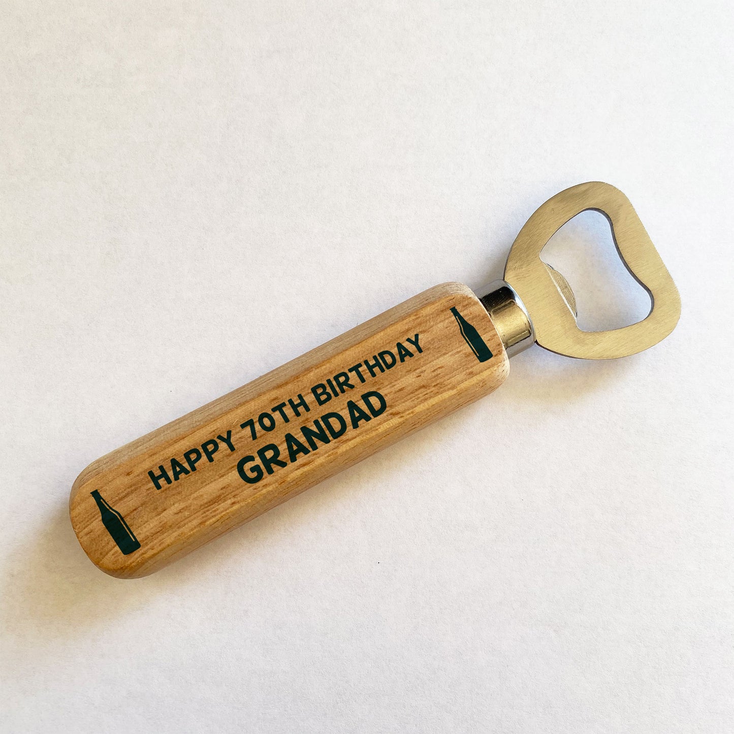 Grandad Birthday Gifts Wood Bottle Opener Grandparent Gift