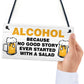 Funny Joke BAR SIGN Shed Sign Home Bar Sign Hanging Wall Plaque