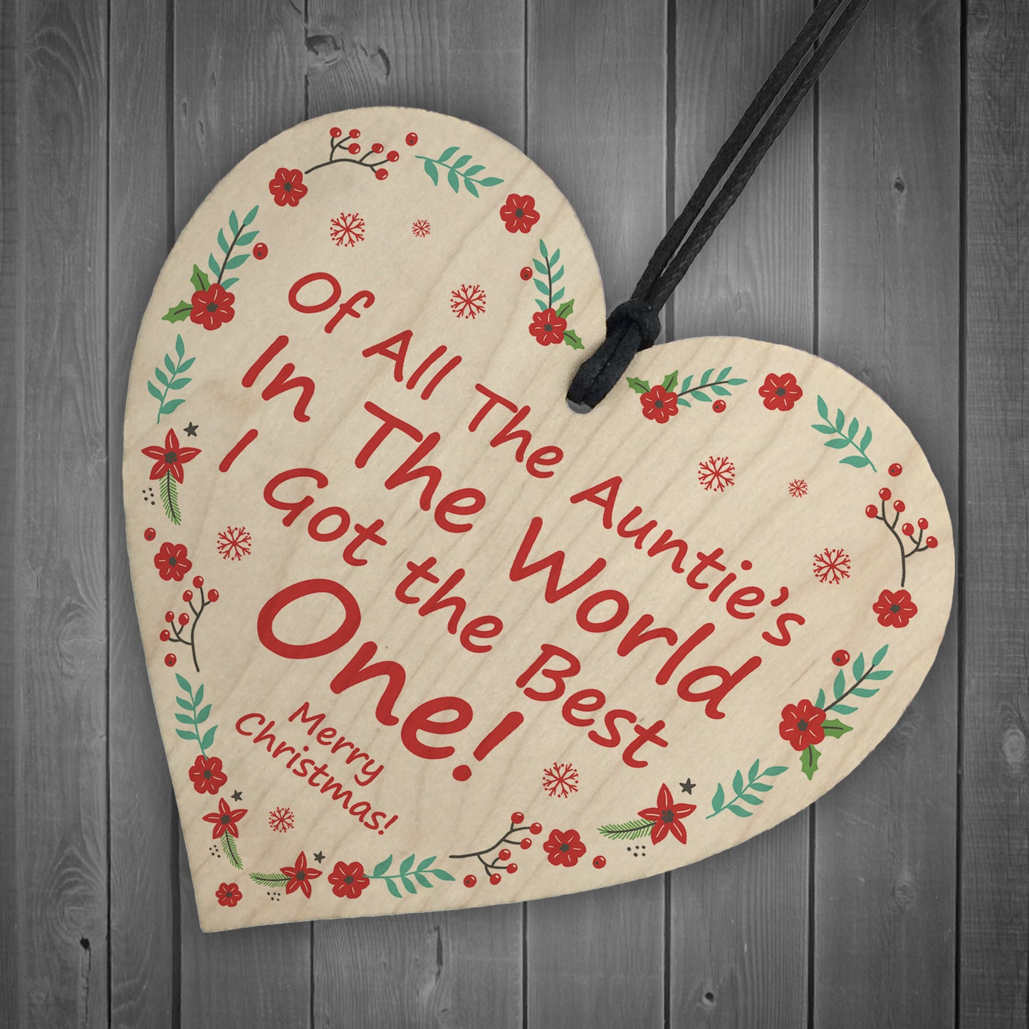 Best Auntie Christmas Tree Decoration Novelty Gifts For Auntie