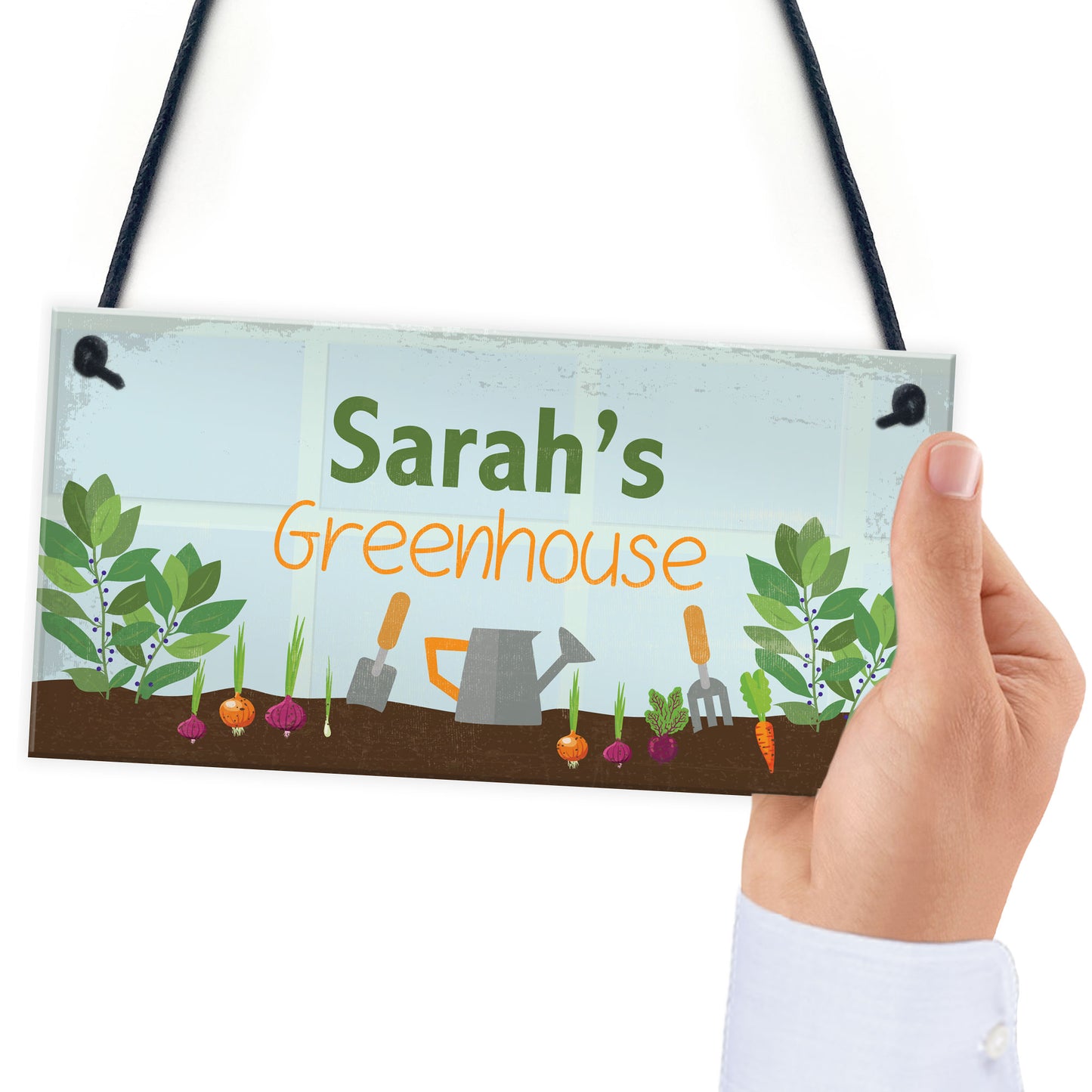 Greenhouse Sign Personalised Garden Sign Shed Sign Summer House