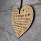 Daddy Gift From Daughter Son Engraved Heart Dad Birthday Xmas
