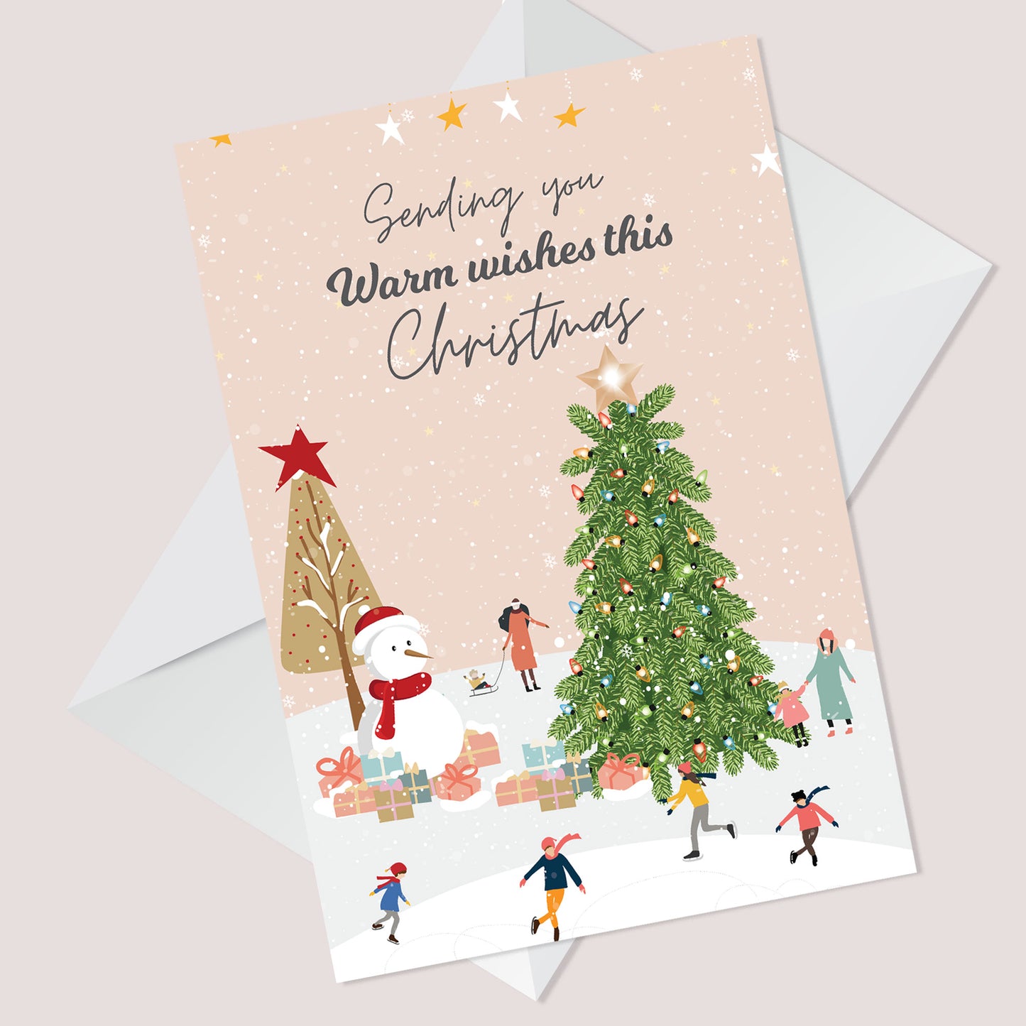 Christmas Cards For Neighbour Friends Grandparents Mum Dad
