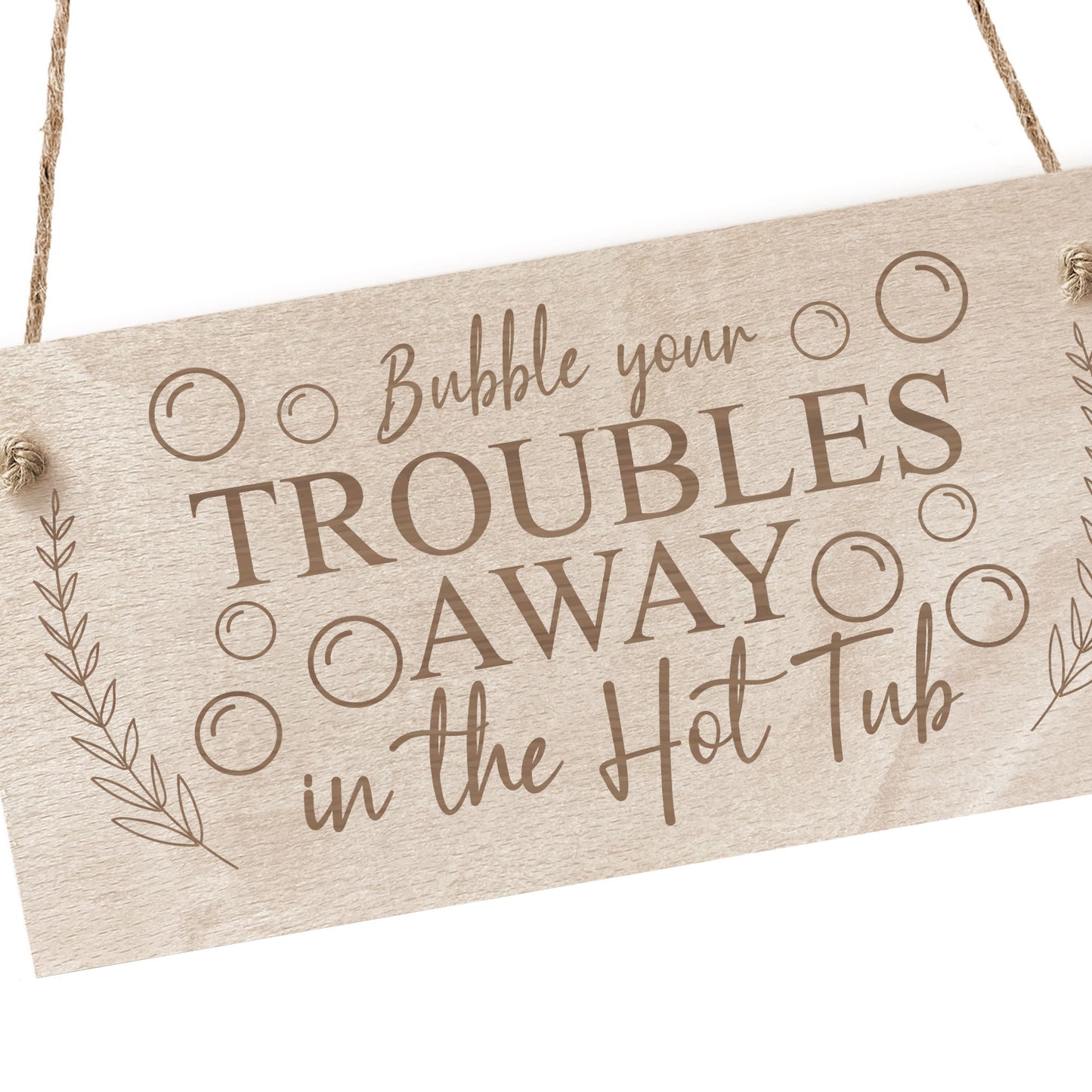 Hot Tub Signs And Plaques Engraved Wood Sign Garden Pool Shed