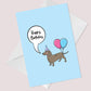 Funny Happy Birthday Card From The Dog For Mum Dad Husband