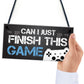 Gaming Sign For Boys Bedroom Man Cave Son Birthday Xmas Gift