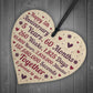 Anniversary Wooden Heart To Celebrate 5th Wedding Anniversary